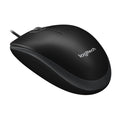 Logitech B100 Wired USB Optical Mouse | Ambidextrous Plug & Play Mouse for PC Laptop