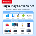 TRANYOO USB-C to Gigabit Ethernet Adapter 1000Mbps