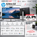 HP E24mv G4 23.8" FHD IPS Conferencing Monitor | 5MP IR Webcam | Microphone Speakers | HDMI DP | Refurbished