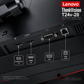 Lenovo ThinkVision T24v-20 23.8" FHD IPS Monitor | 1080p Webcam | Speakers | HDMI DP VGA | Just Like New