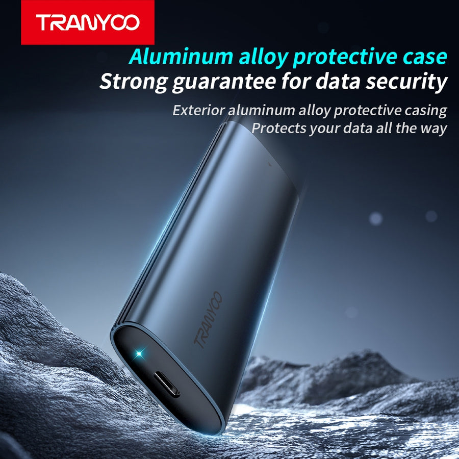 M.2 NGFF SATA SSD Enclosure USB-C External SSD Case